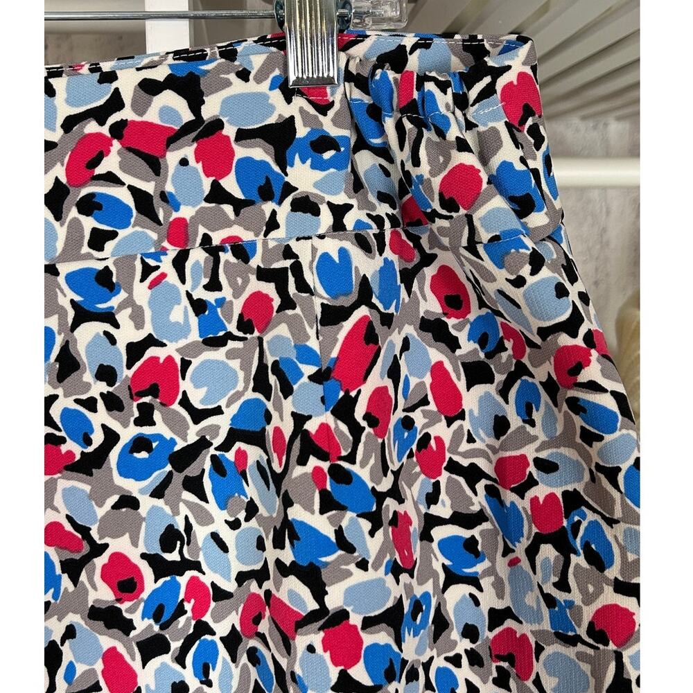Nine West Womens Sz 14W Multicolor Floral Knee Length Straight Pencil Skirt#0277 - Picture 4 of 12